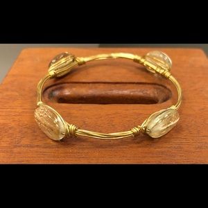 Handmade Bourbon & Bowties Bracelet